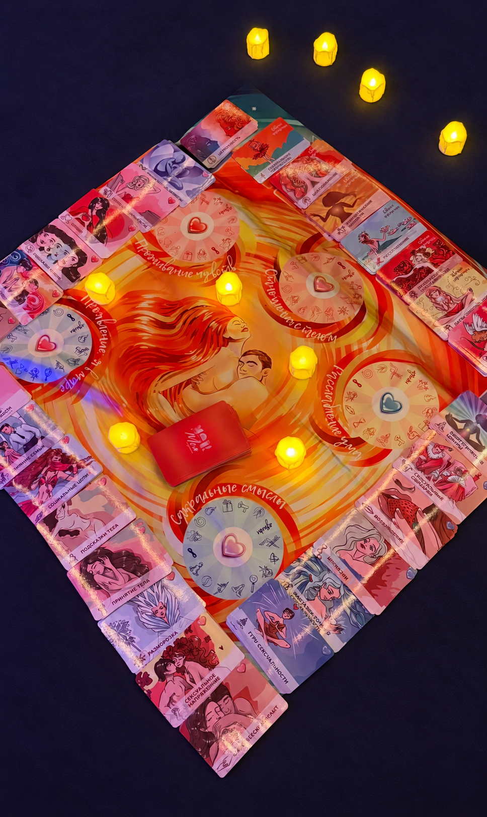 Игровое поле трансформационной игры «Секреты сексуальности»